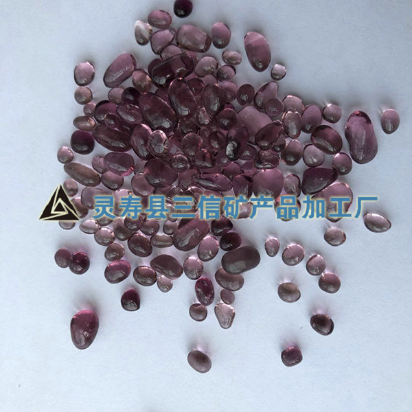 紫色玻璃珠