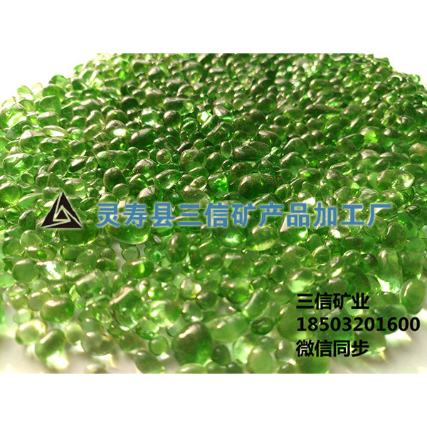 綠色玻璃珠